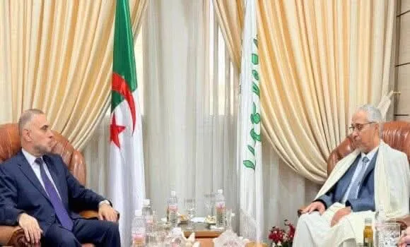 رئيس المجلس الإسلامي الأعلى يستقبل سفير فلسطين لدى الجزائر