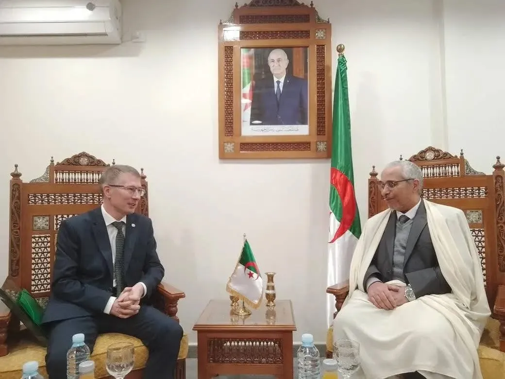 استقبال نائب رئيس مجموعة الرؤية الاستراتيجية  روسيا-العالم الإسلامي
