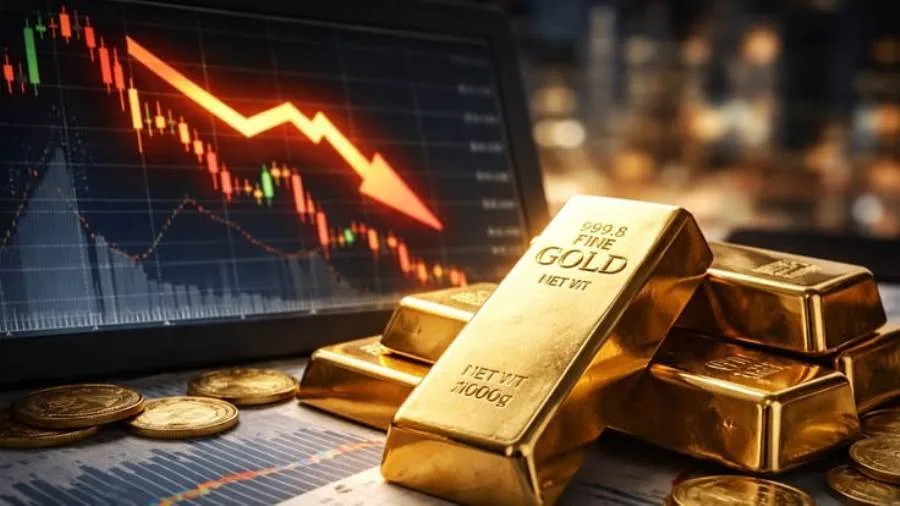 الذهب يتراجع للأسبوع الرابع وسط قوة الدولار وتوقعات رفع الفائدة
