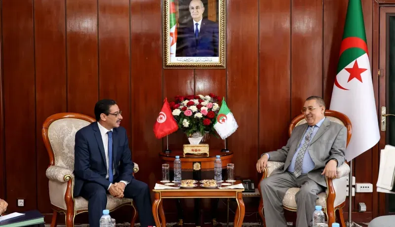 وزير الداخلية يستقبل السفير التونسي عقب انتهاء مهامه