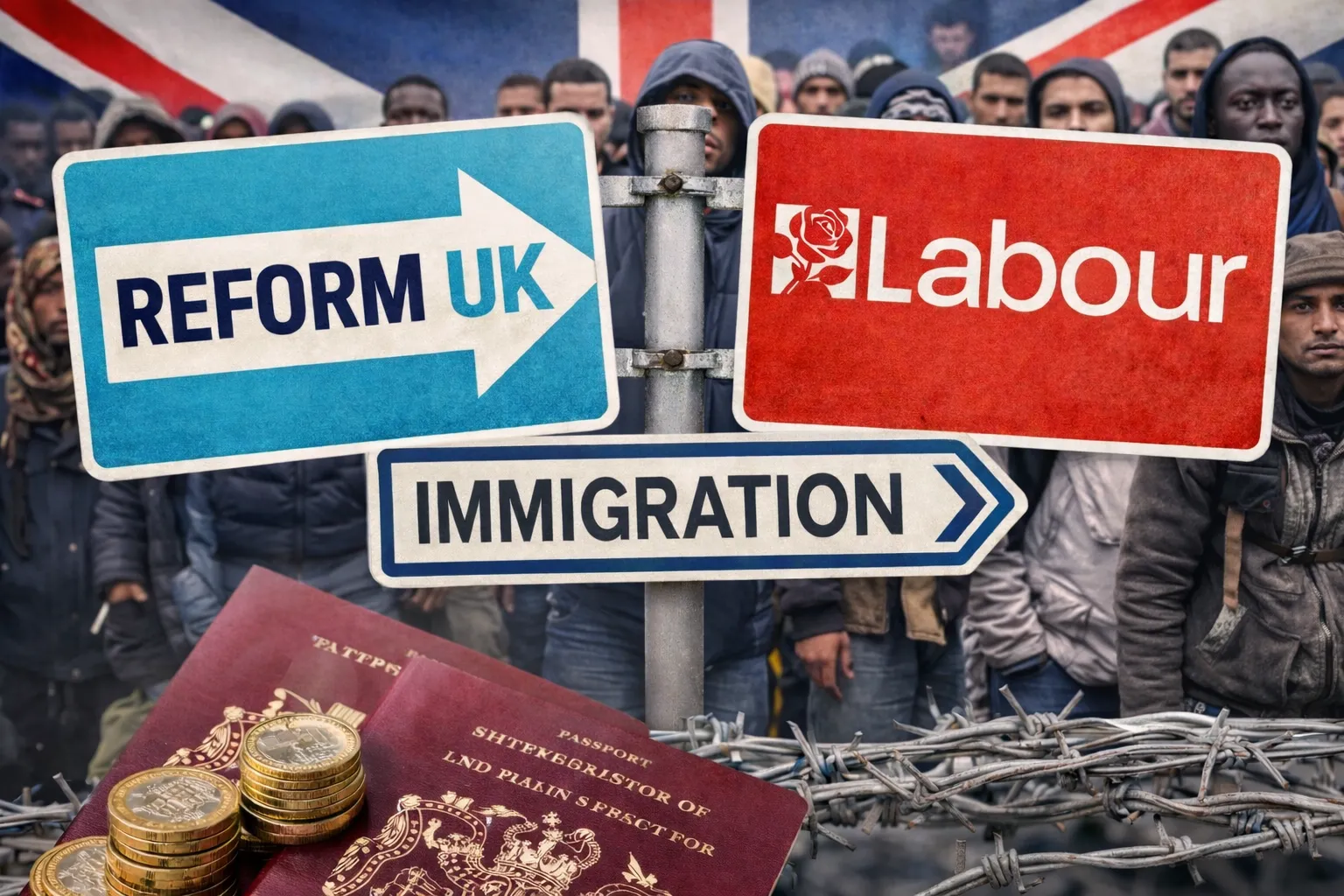 الهجرة تقرّب الخصوم… ''Reform UK وحزب العمال على مسار واحد