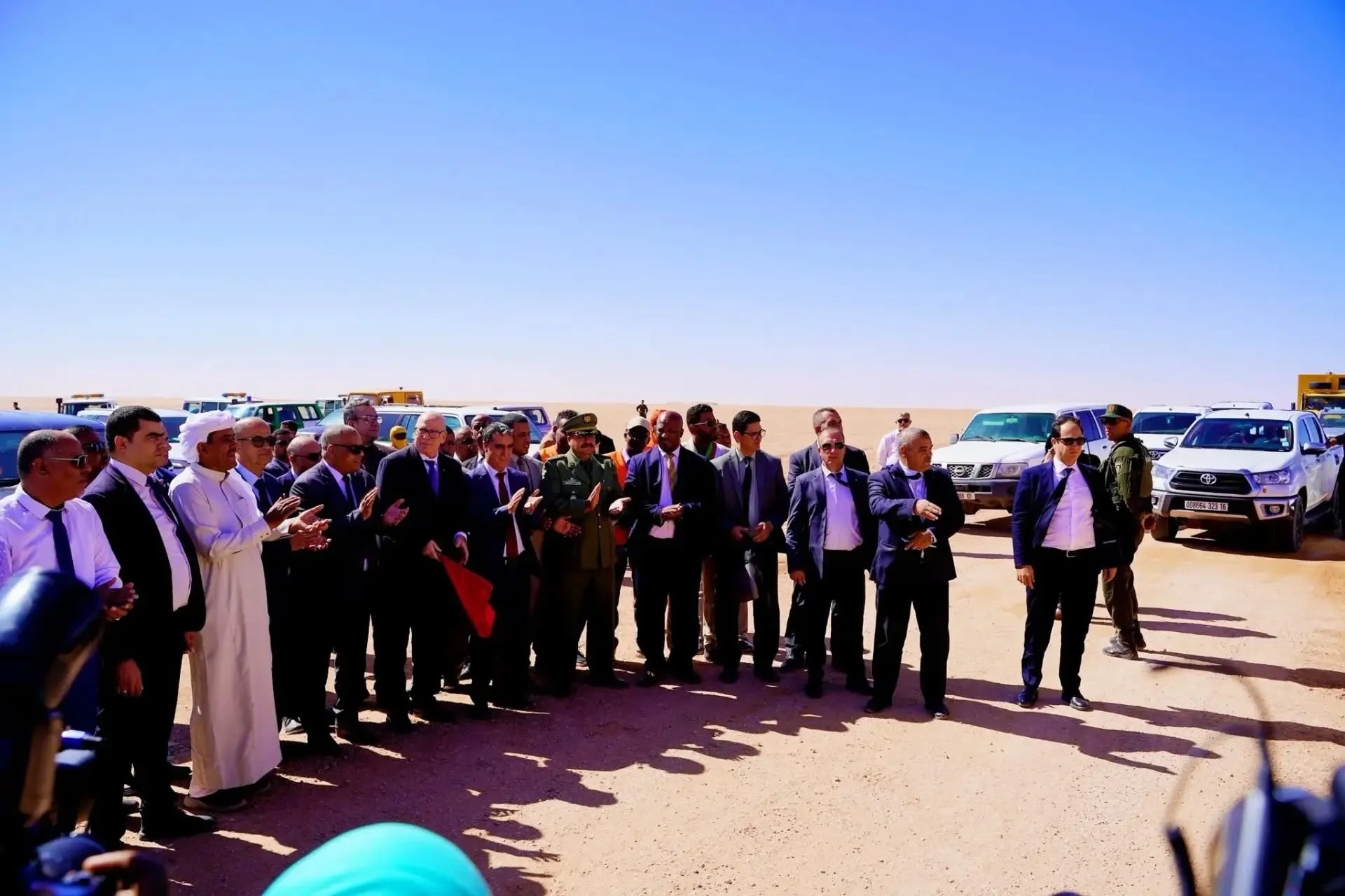 أدرار: معاينة  مشروع الخط الثاني للإنتاج بوحدة الإسمنت لمجمع جيكا بتيمقطن