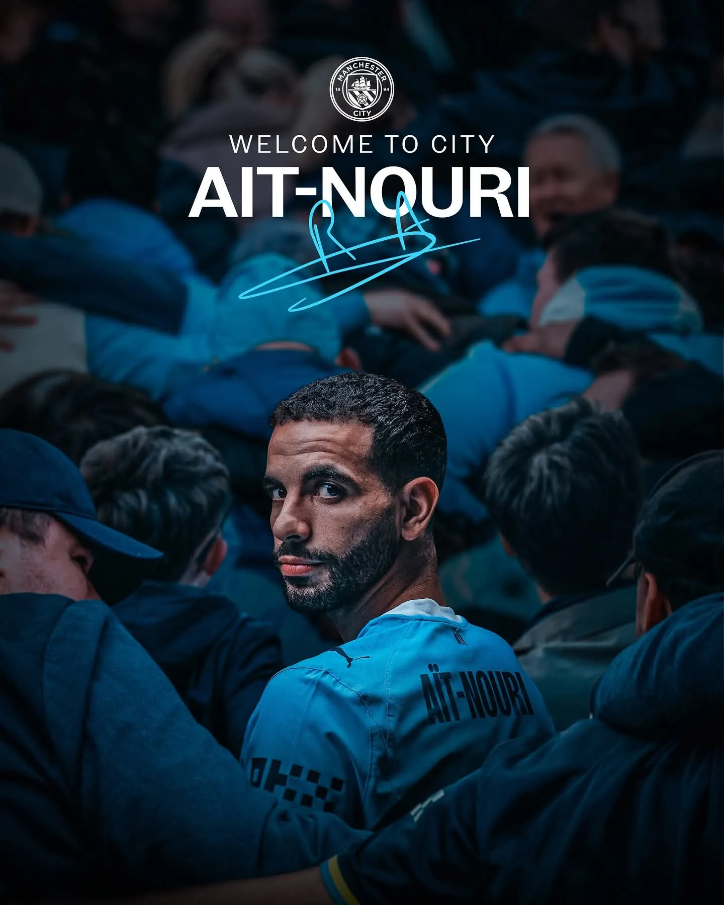 آيت نوري.. سعيد أن أكون تحت إشراف المدرب بيب غوارديولا