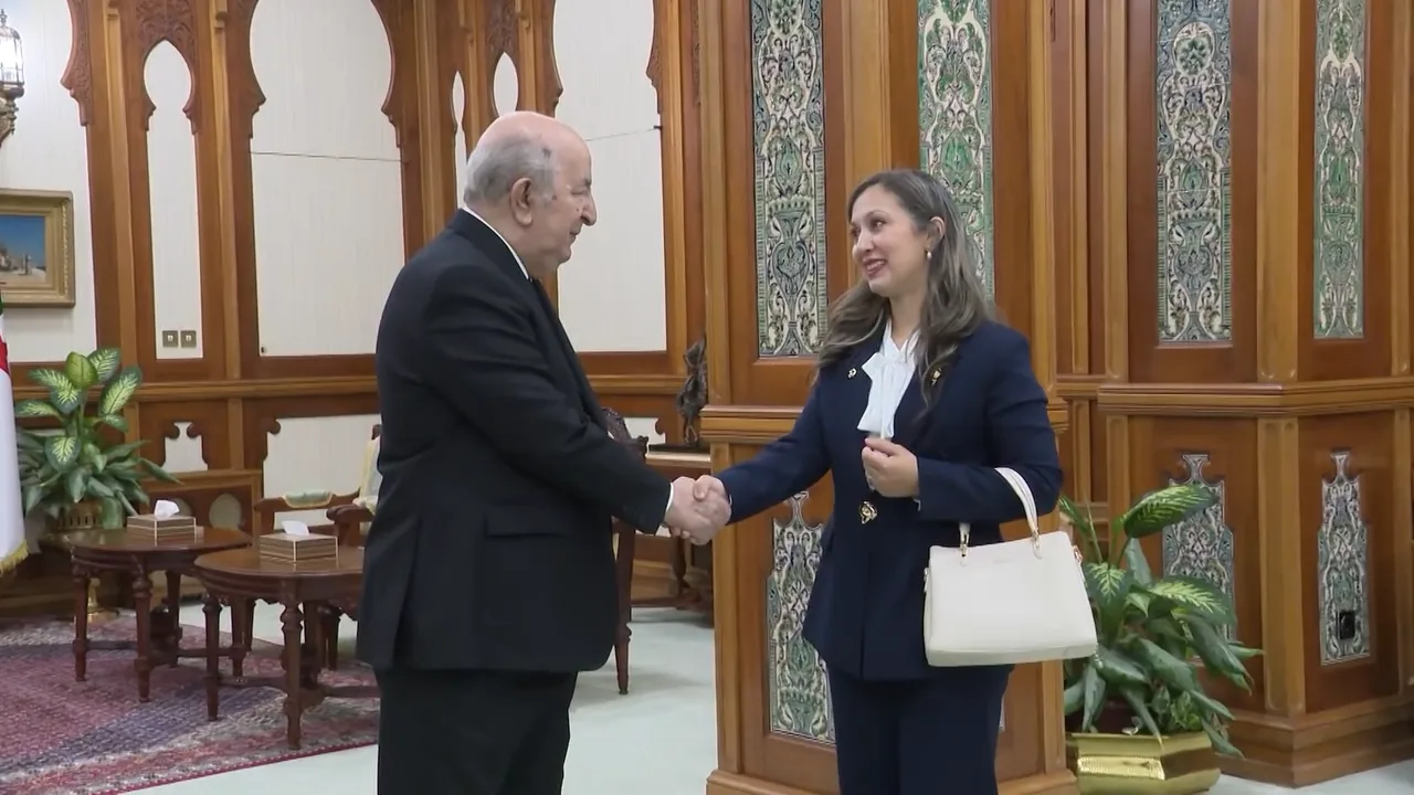 رئيس الجمهورية يستقبل رئيسة المجلس الشعبي الوطني
