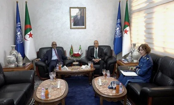 المدير العام للأمن الوطني يستقبل سفير موريتانيا