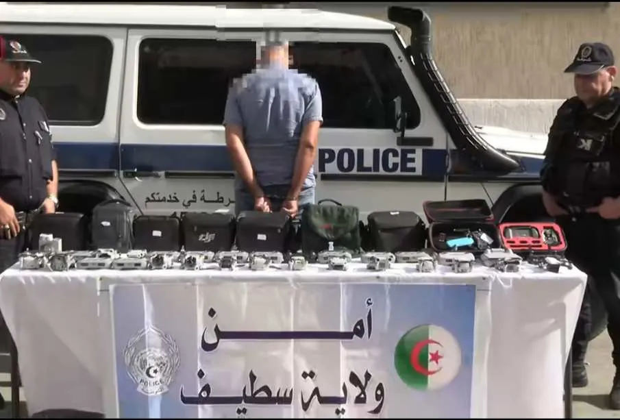 شرطة سطيف تحجز 17 طائرة درون بدون ترخيص