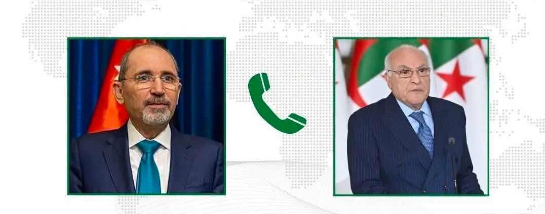 الجزائر والأردن توحدان موقفيهما بشأن فلسطين