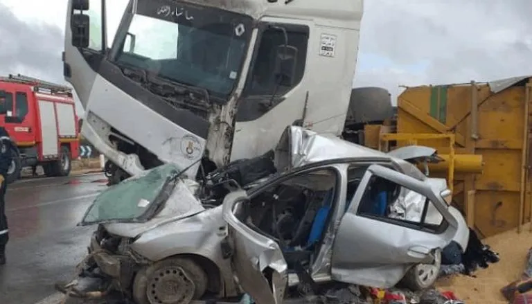 وفاة 38 شخصا في حوادث المرور خلال أسبوع