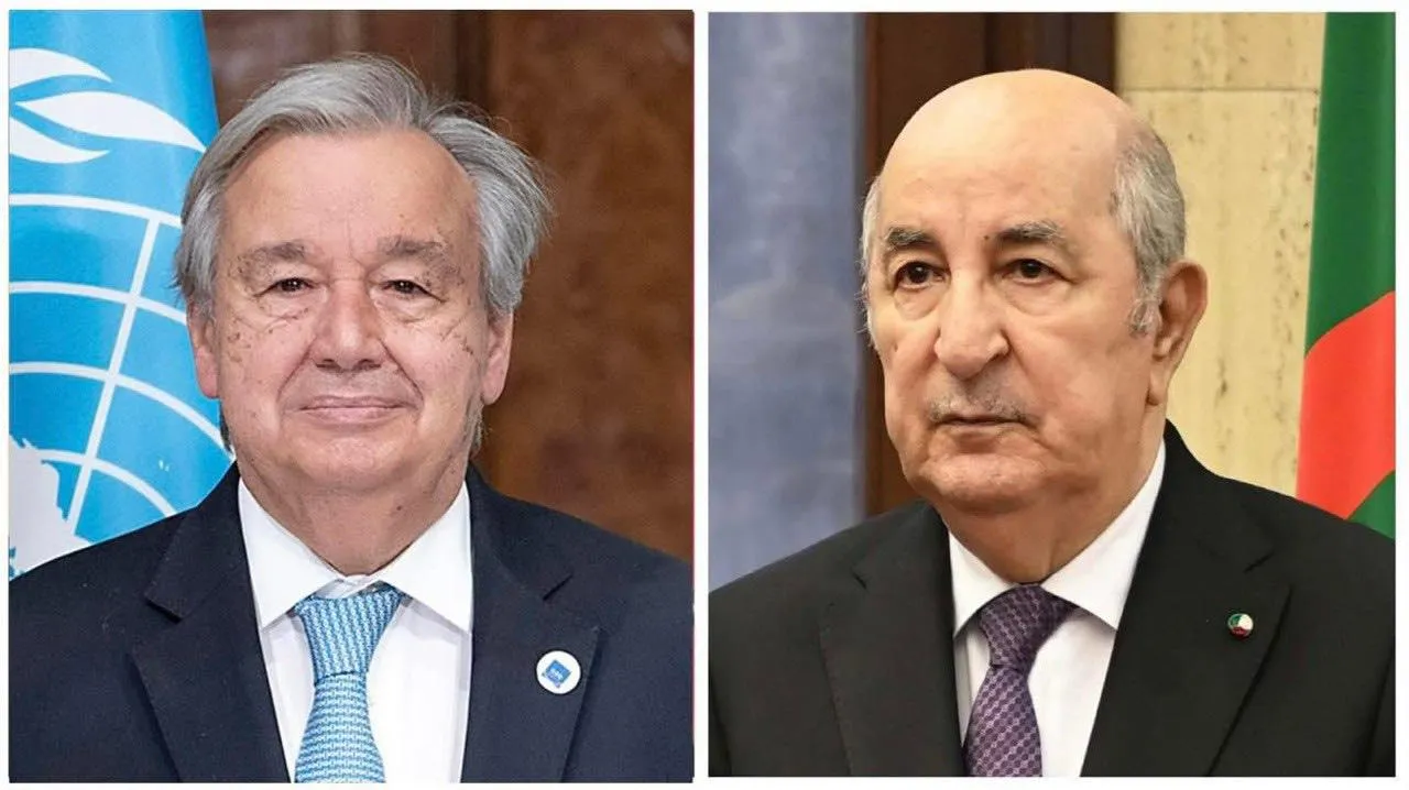 غوتيرش يهنئ الرئيس تبون بمناسبة إحياء ذكرى أول نوفمبر