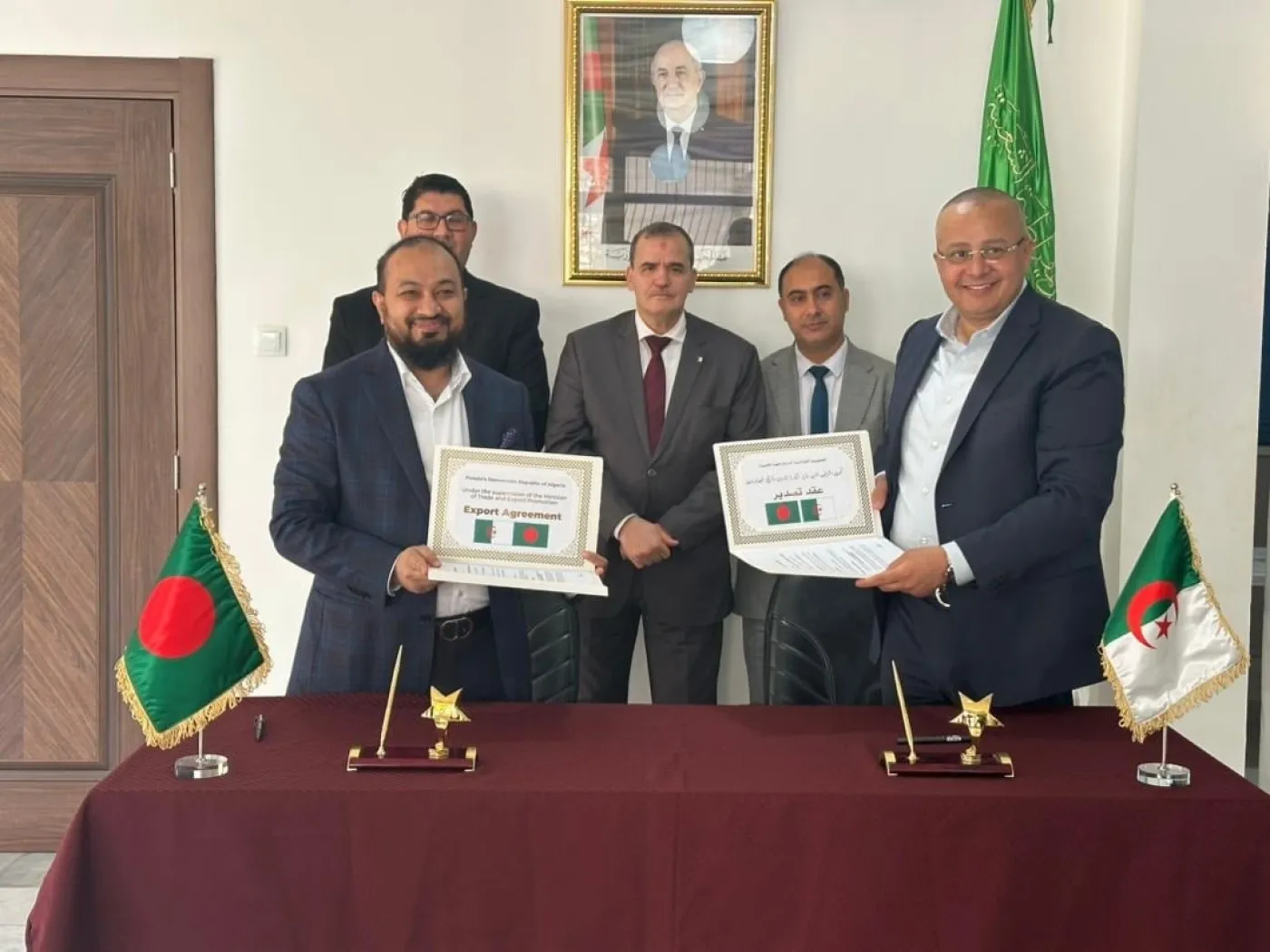 الجزائر توقع عقد تصدير بروتينات إلى بنغلاديش بـ1.2 مليون دولار