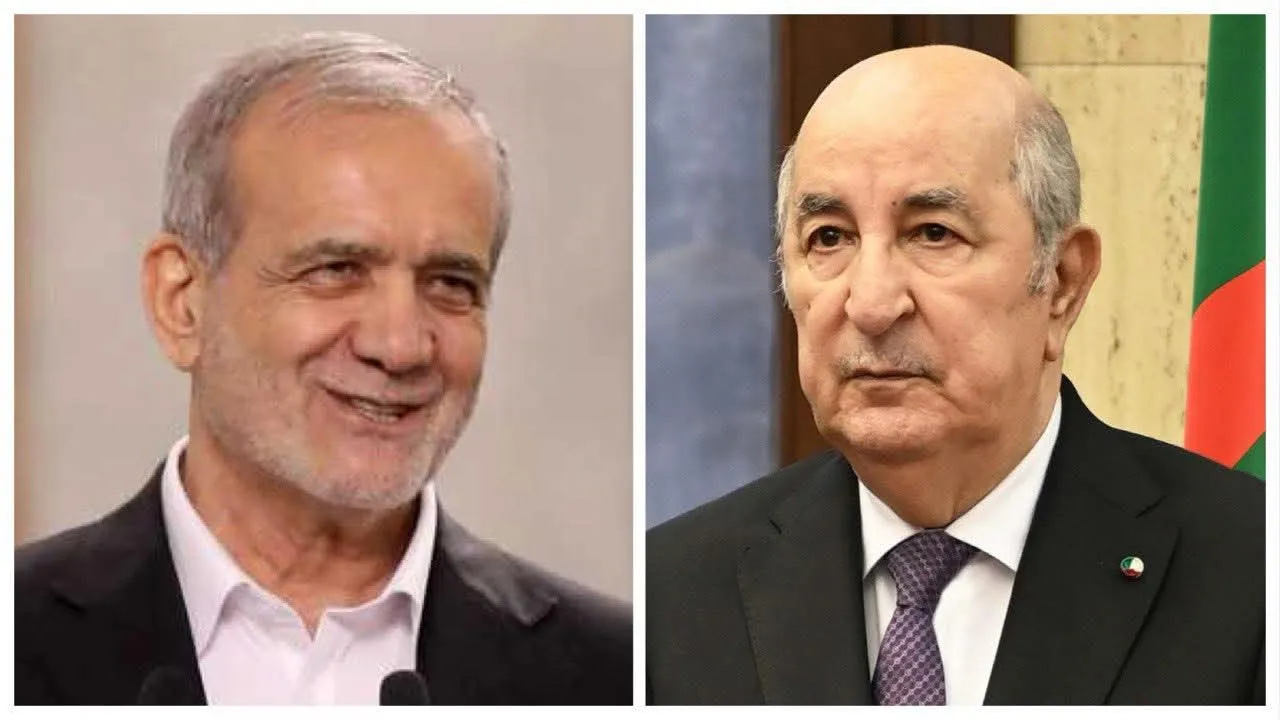 الرئيس تبون يتلقى رسالة تهنئة من نظيره الإيراني