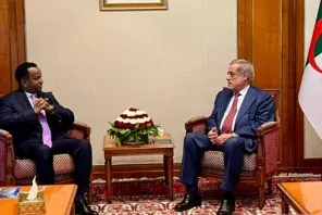 العرباوي يستقبل وزير خارجية الصومال