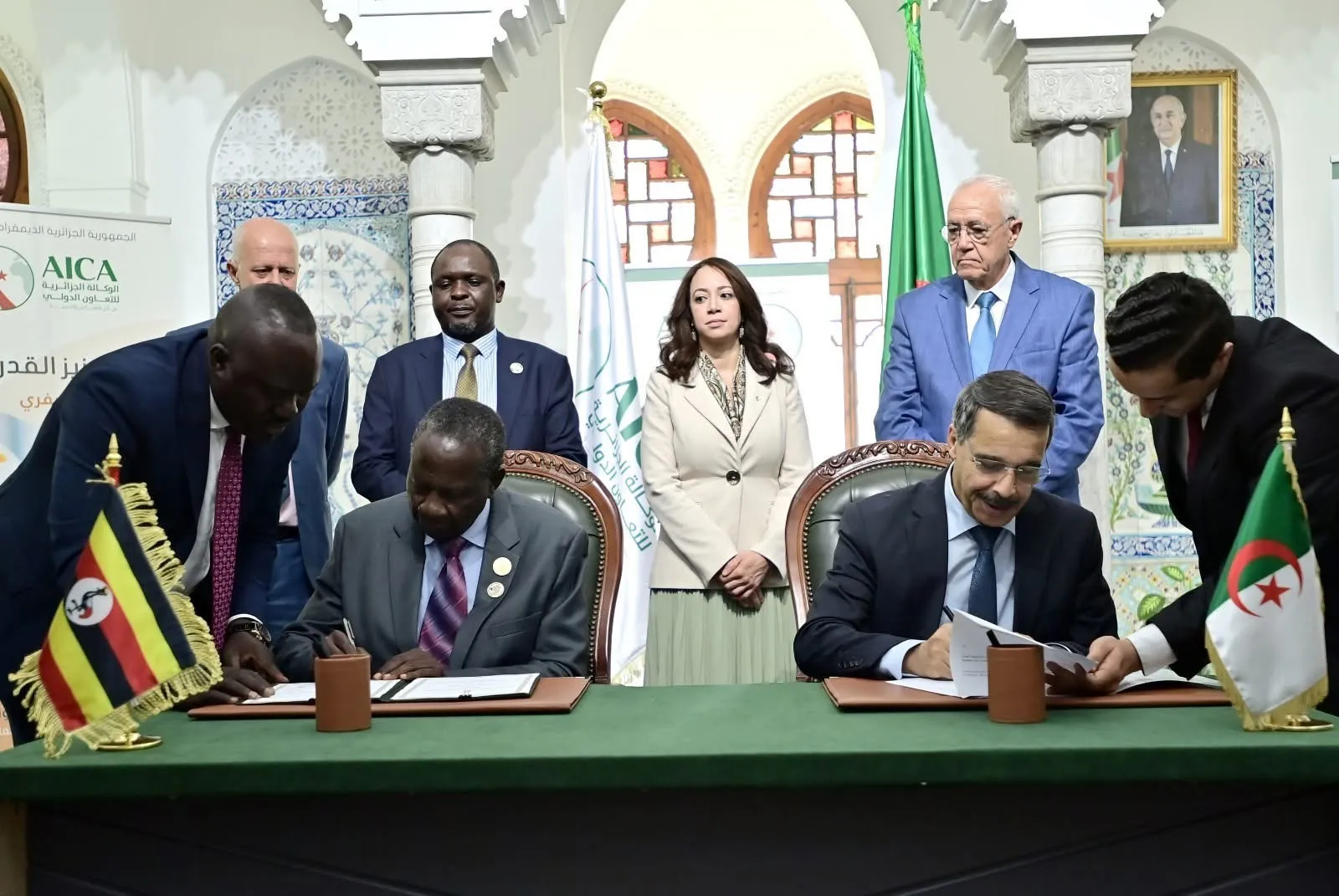 توقيع اتفاقية تعاون ثنائية بين الجزائر و أوغندا