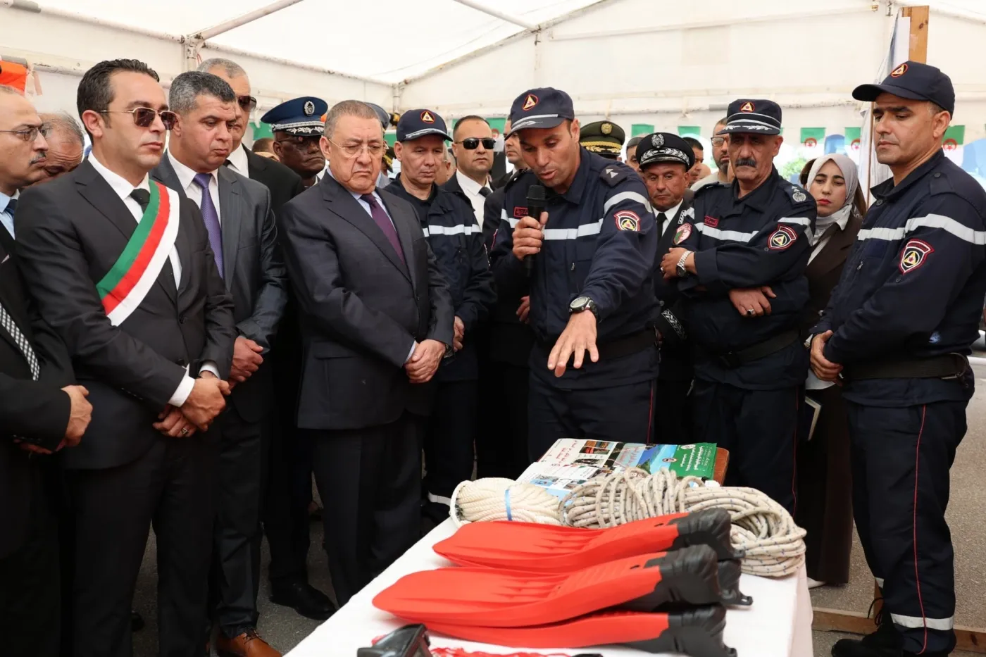 من جيجل.. مراد يدعو إلى رفع جاهزية أجهزة التدخل لمواجهة الكوارث