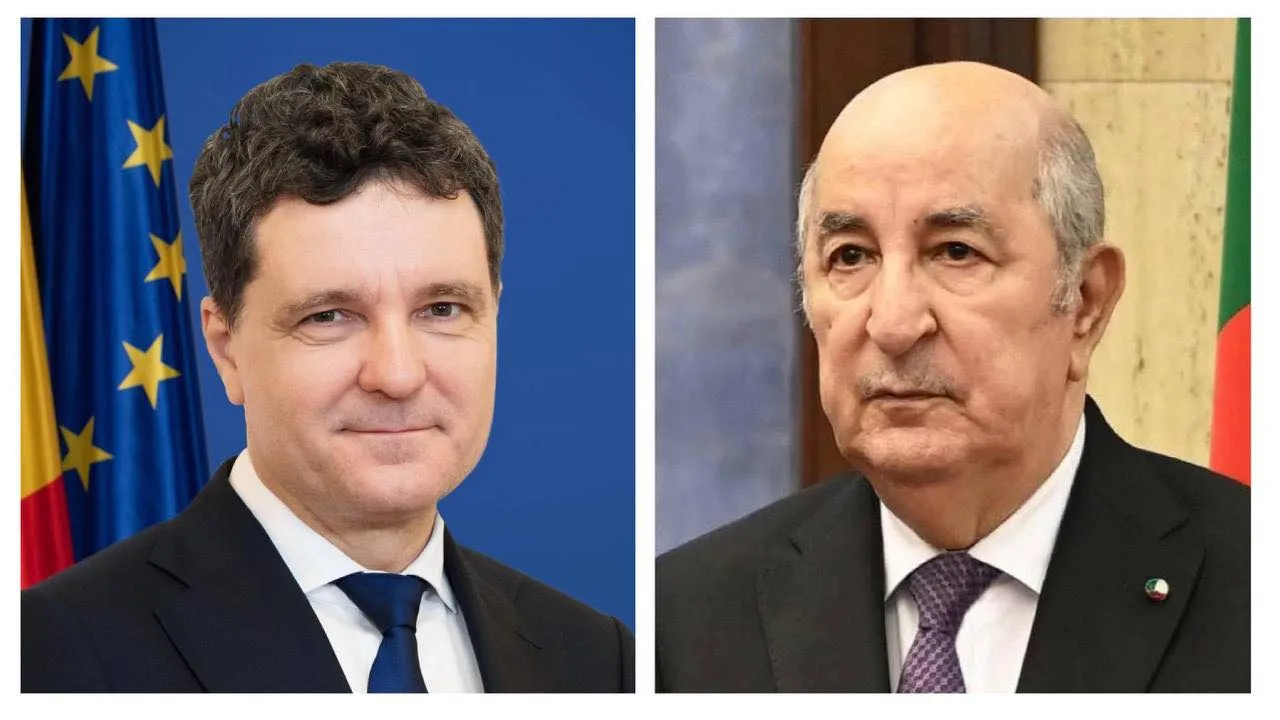 الرئيس تبون يتلقى رسالة تهنئة من قبل نظيره الروماني بمناسبة