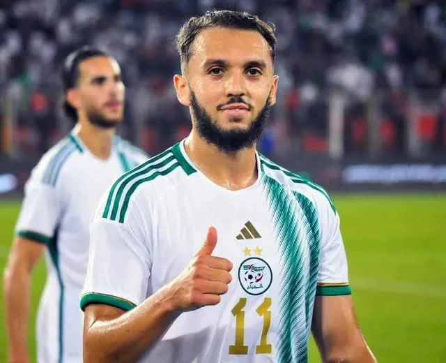 تسريح أمين غويري عن تربص الخضر بسبب الإصابة