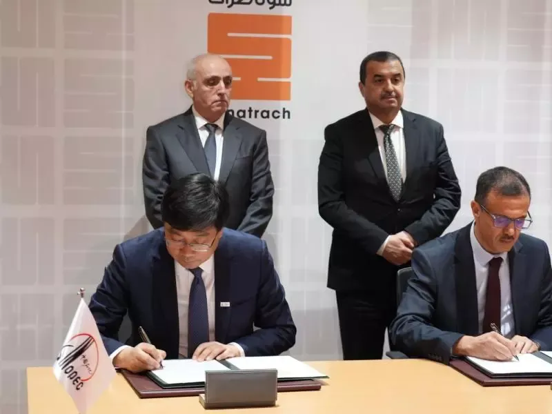 الجزائر - الصين: سوناطراك توقع عقدا مع شركة "سينوبك قوانغشو للهندسة"ج